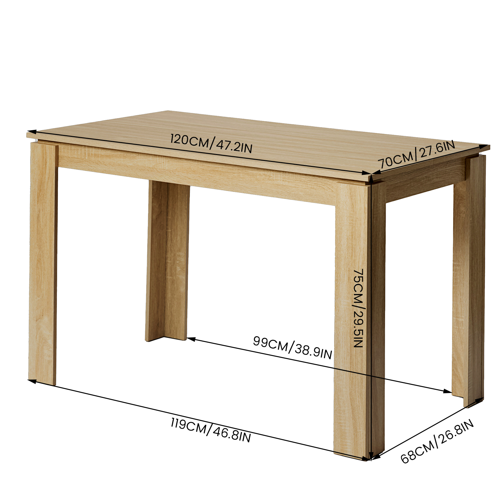 ANIWA Tables - Oak #31157 - Image 5