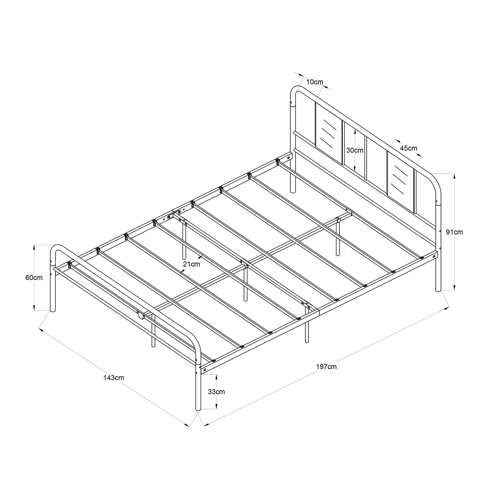 BAGDAD Beds - Black #31536 - Image 5