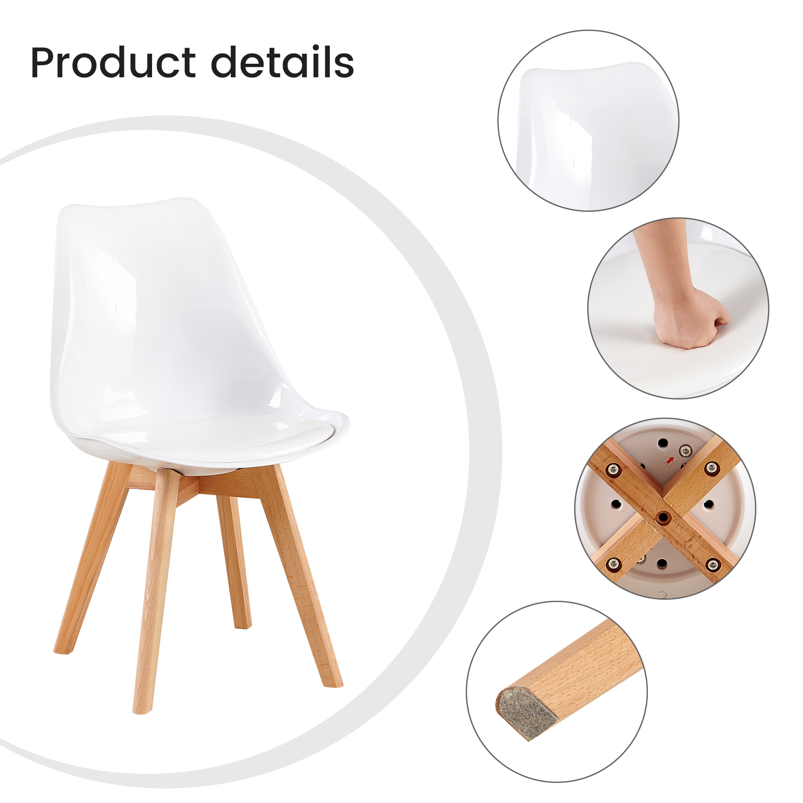 BOYDS Chairs - White #31250 - Image 3