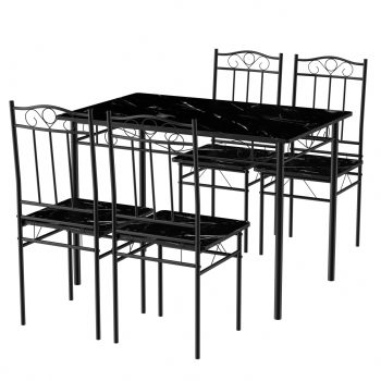 CLYMAN Tables - Black marble #31134