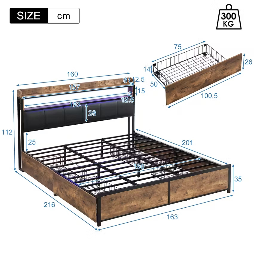 WILMA Beds - Black #31052 - Image 5