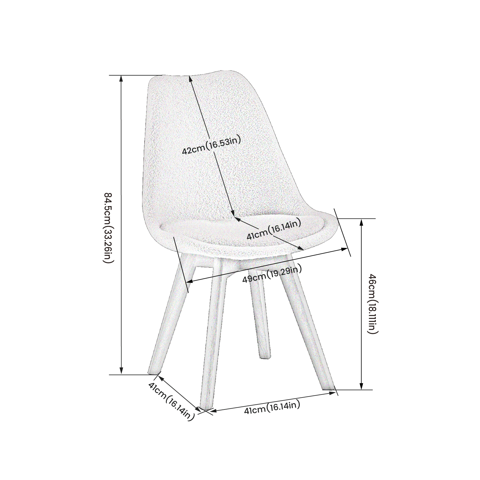 DUNN Chairs - Pink #31471 - Image 5