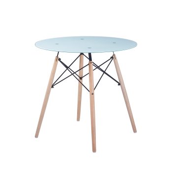 ELCHO Tables - White foggy glass #31516