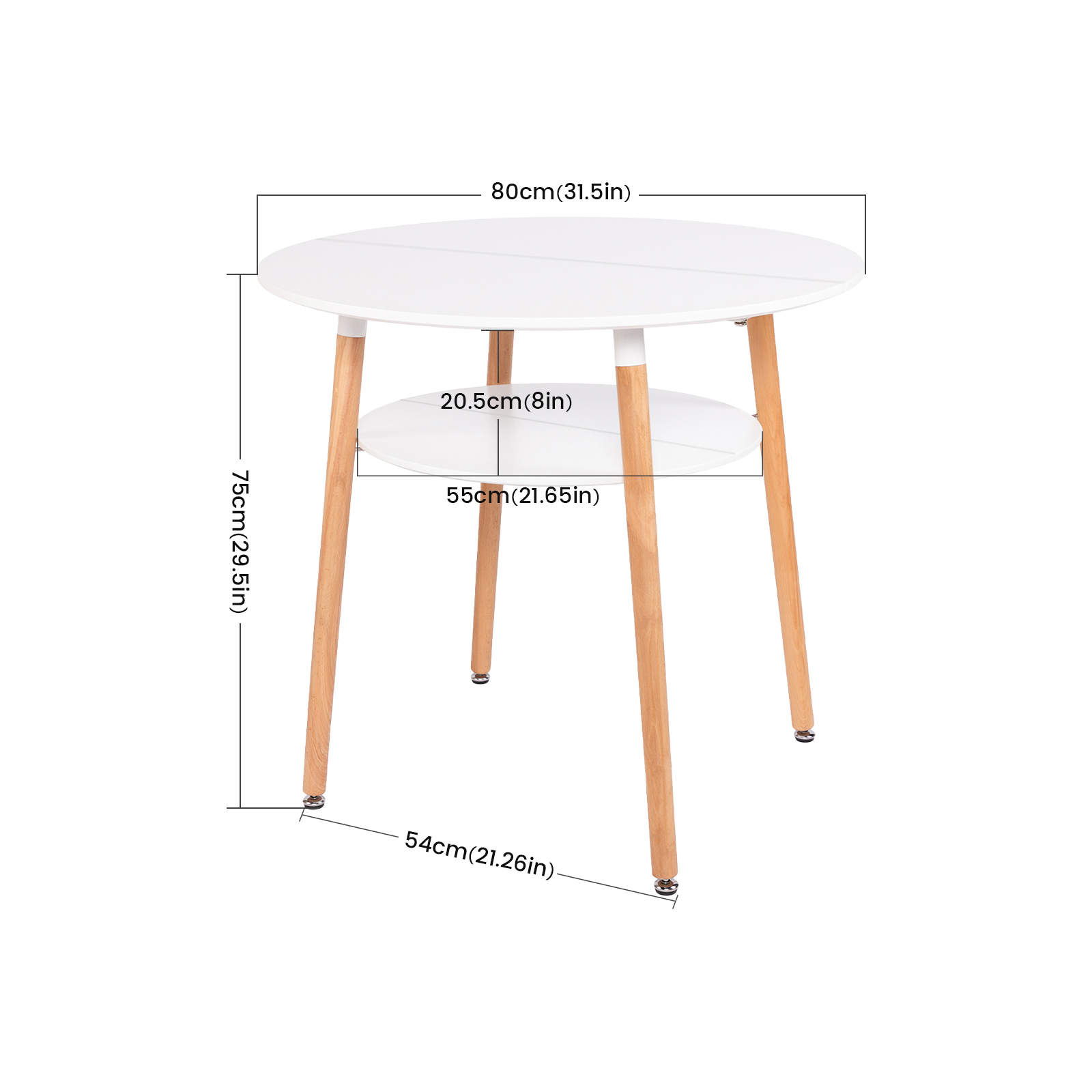 FULLER Tables - White marble #31418 - Image 5