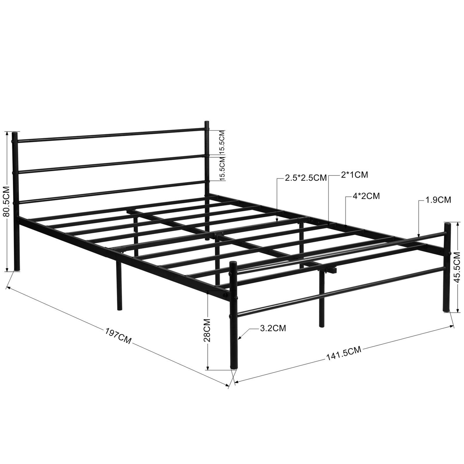HARRAH Beds - Black #31193 - Image 5