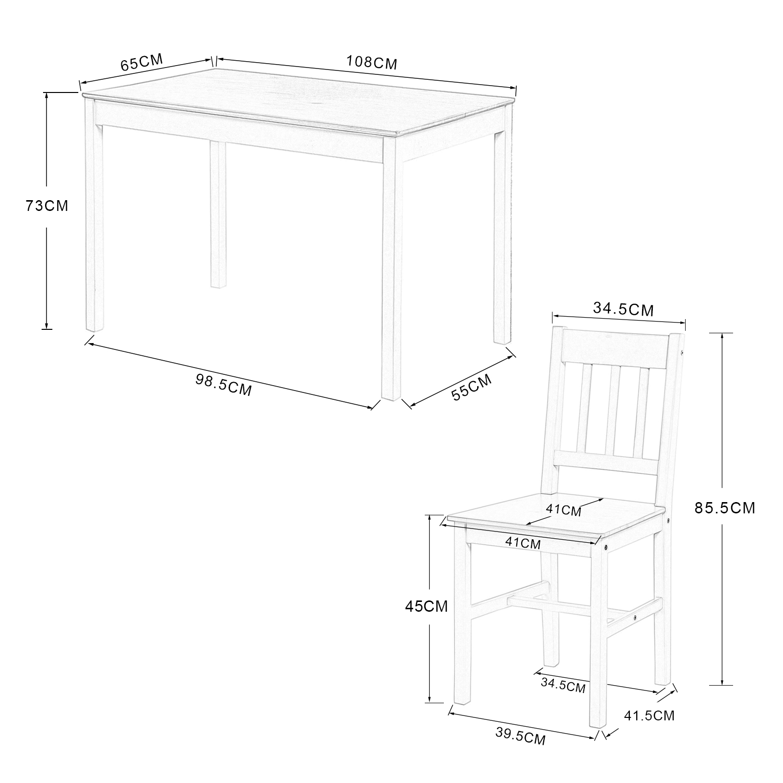 JOEL Tables - Gray #31112 - Image 5