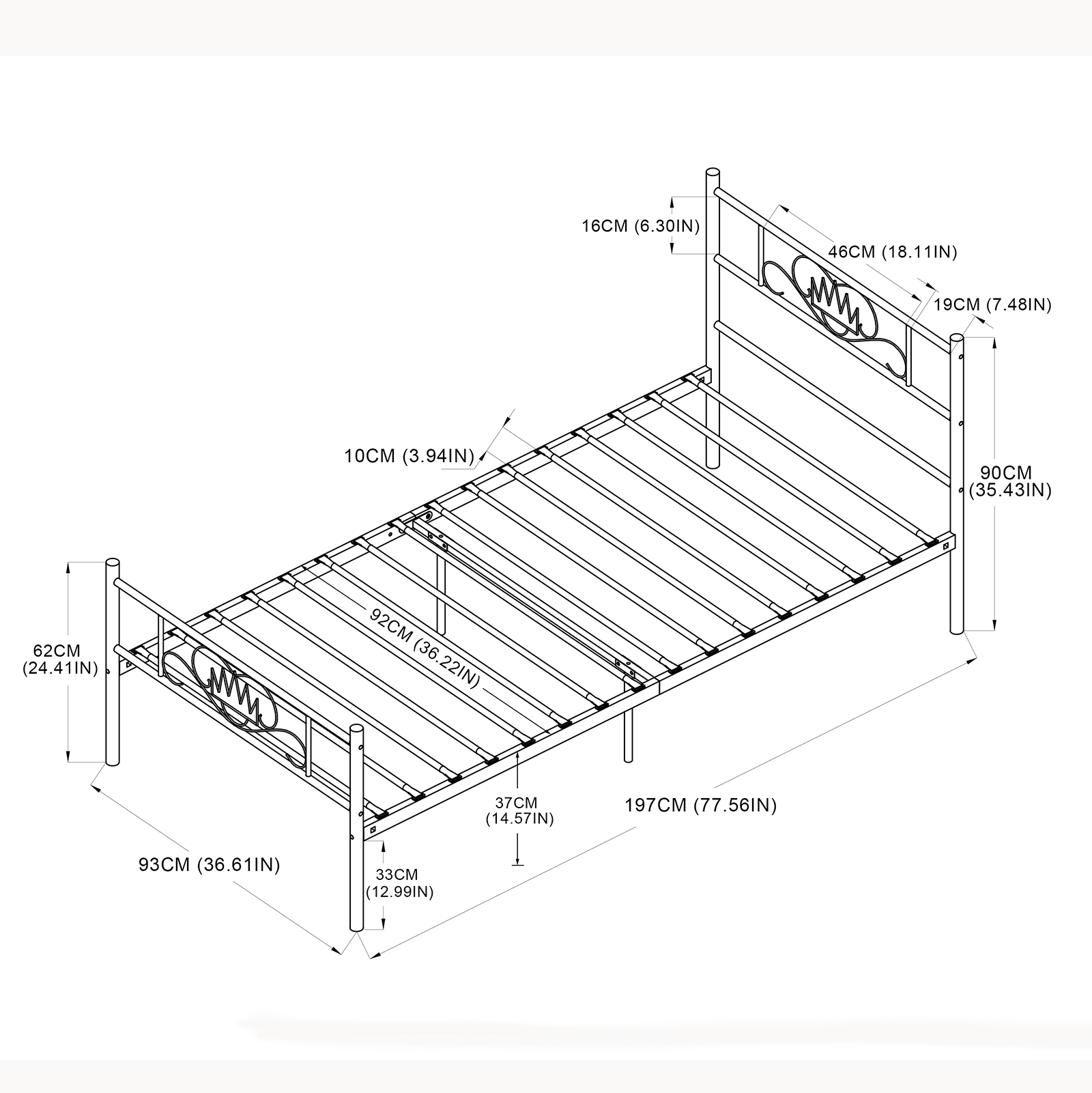 KINARD Beds - Black #31530 - Image 5