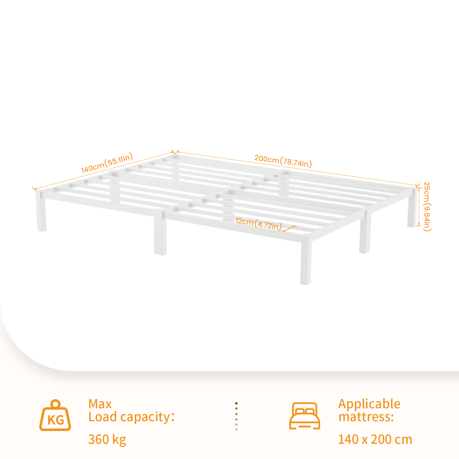 LUBLIN Beds - White #31261 - Image 5