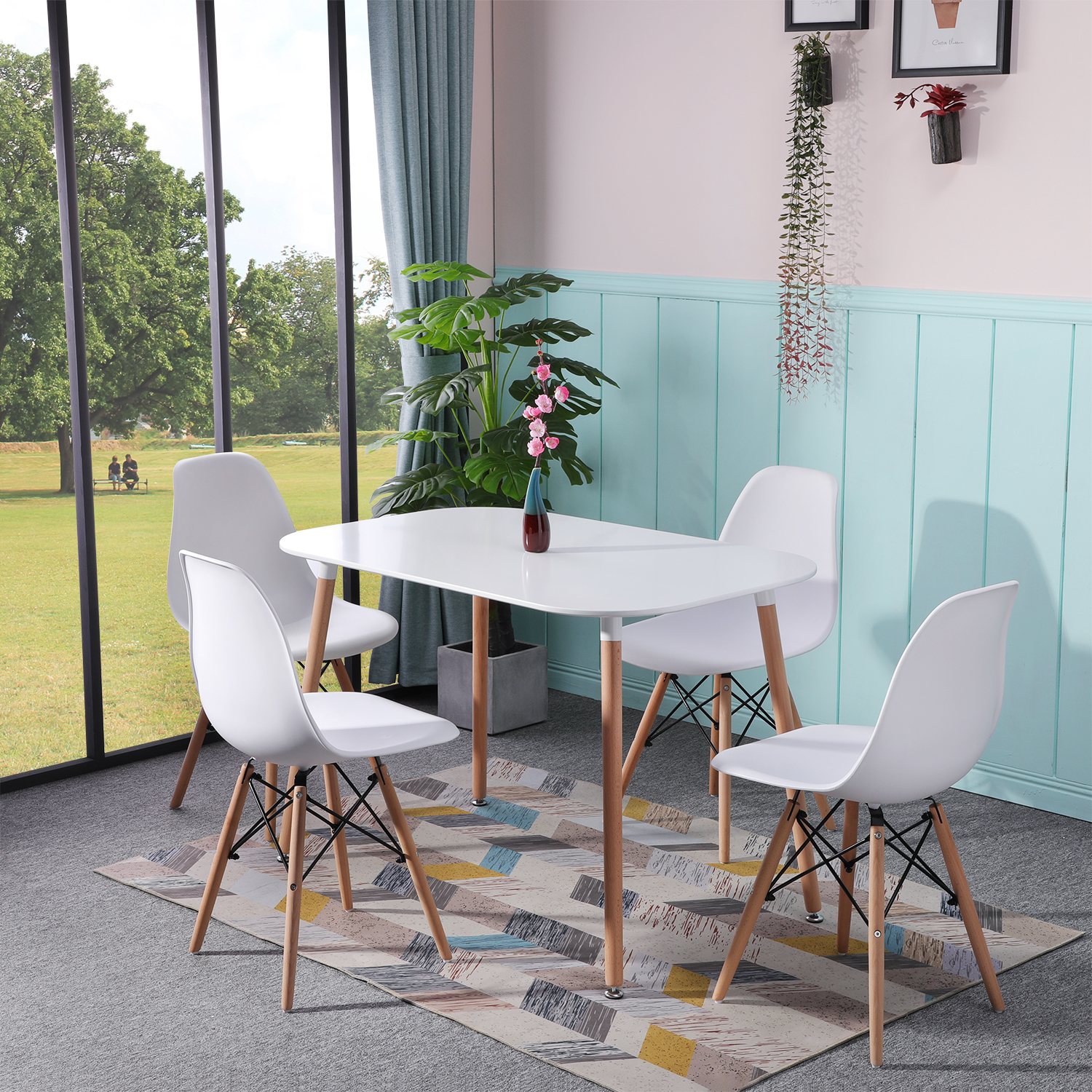 MAHWAH Tables - White #31597 - Image 2