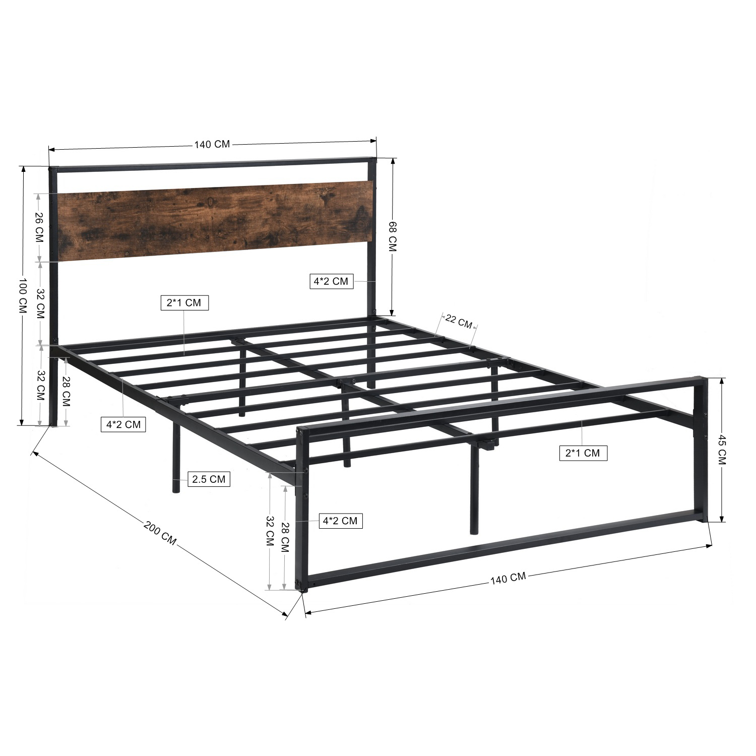 MIGLE Beds - Black #31426 - Image 5