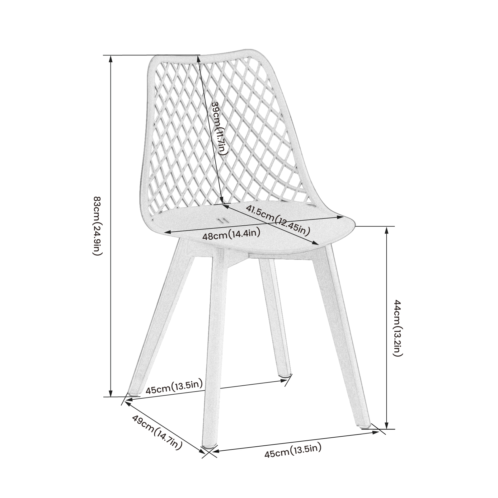 MOLSON Chairs - Gray #31428 - Image 5