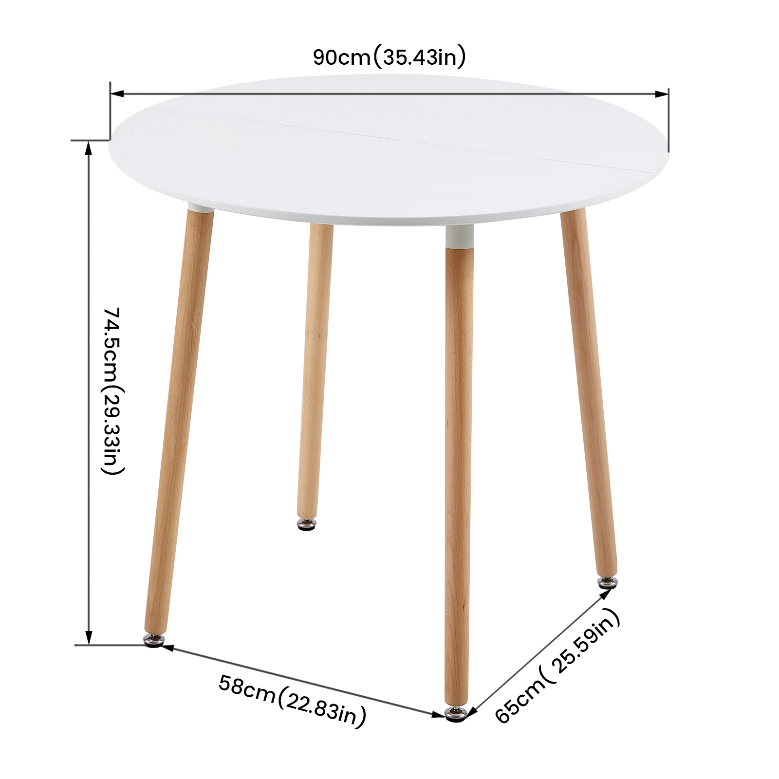 PERTH Tables - White #31101 - Image 5