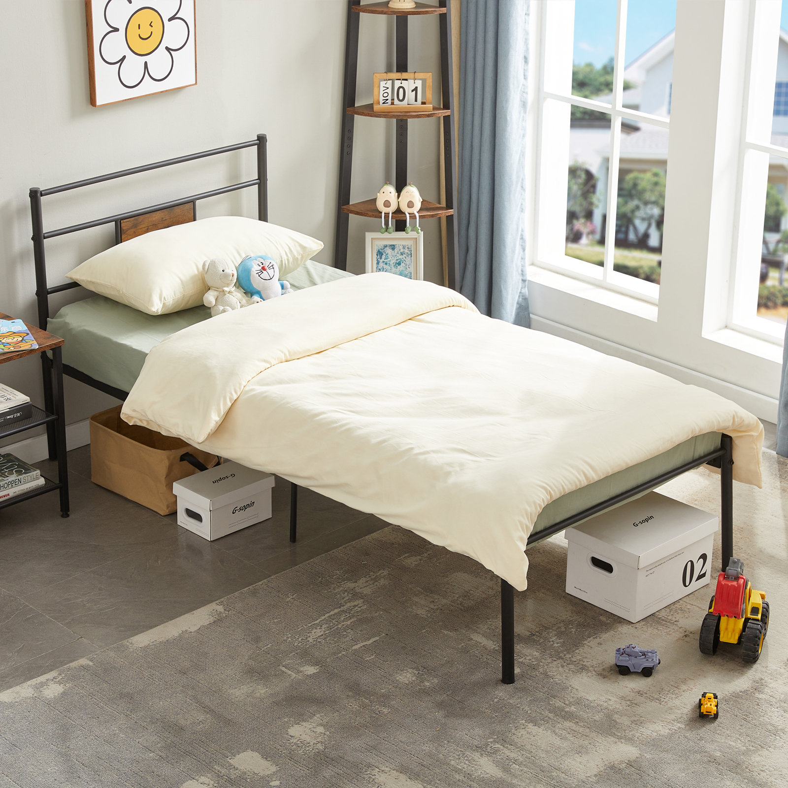 RUSKIN Beds - Black #31561 - Image 2