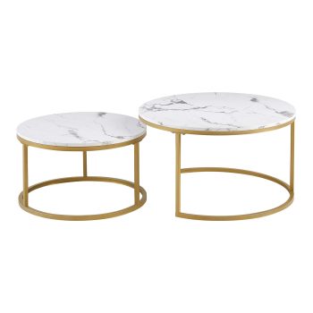 VARESE Tables - White marble  #31137