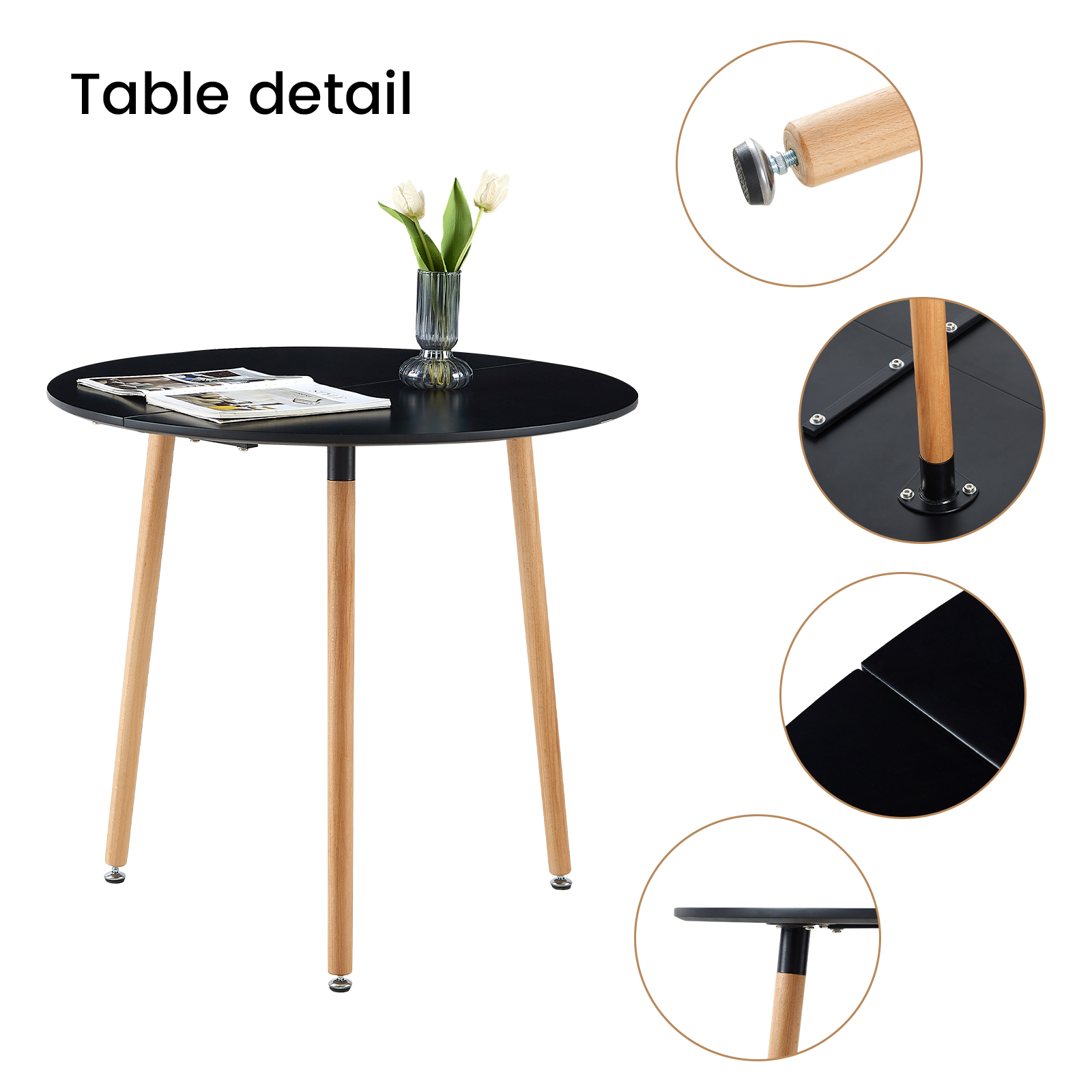 WALLA Tables - Black #31329 - Image 3