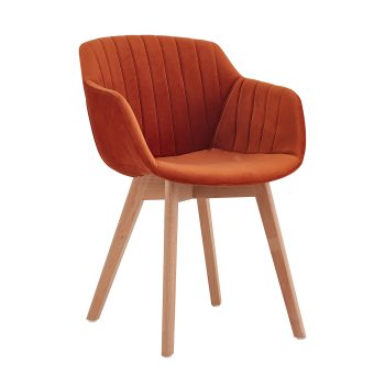 WELAKA Chairs -  Brick red #31693