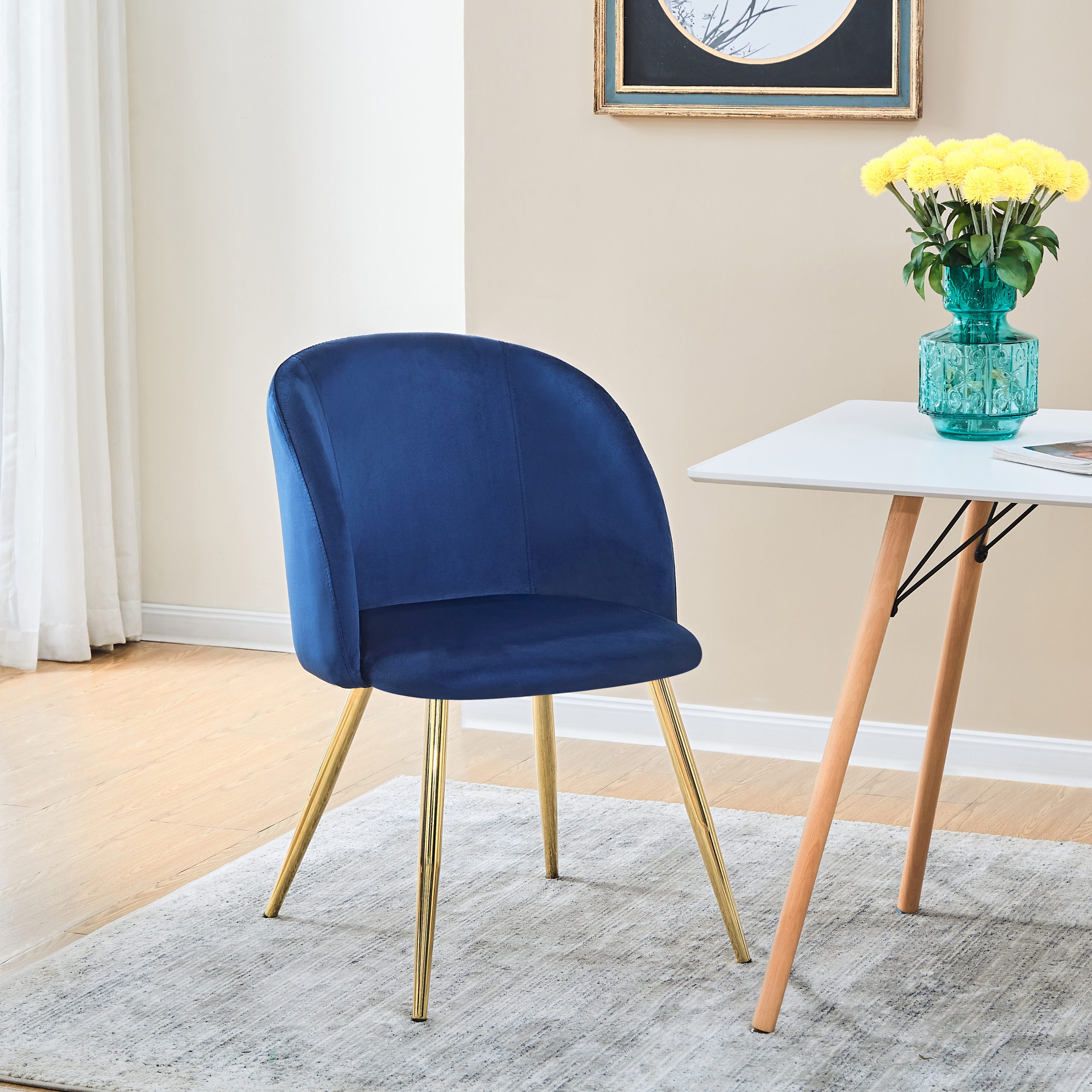 ALOE Chairs - Blue #31510 - Image 2