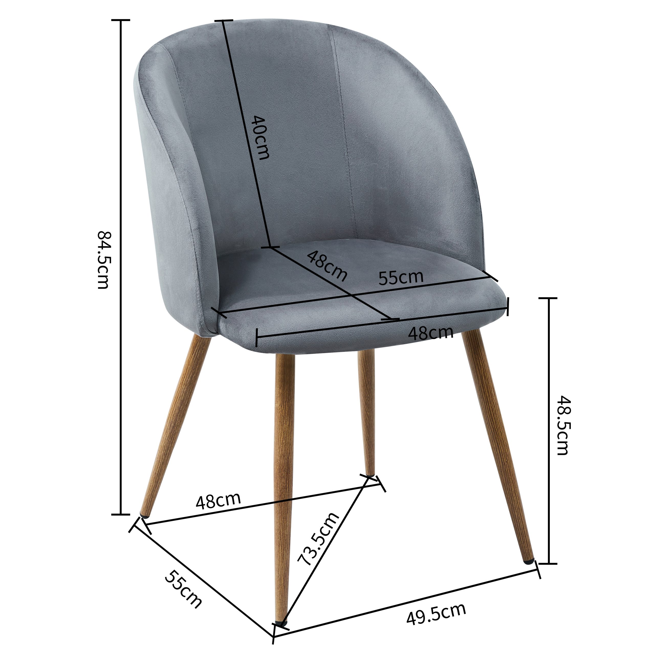 ALOE Chairs - Gray #31326 - Image 5