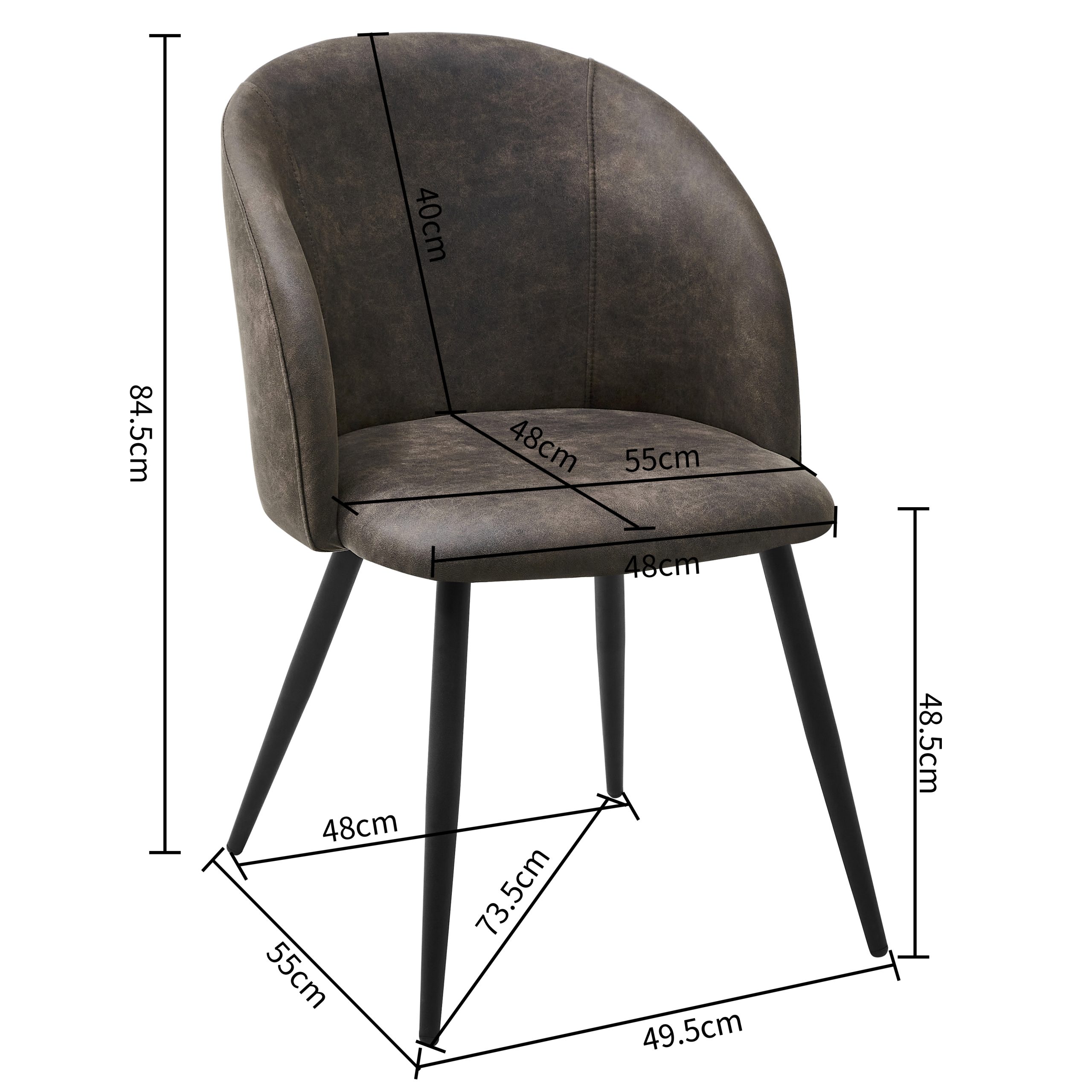 ASTICO Chairs - Black #31539 - Image 5