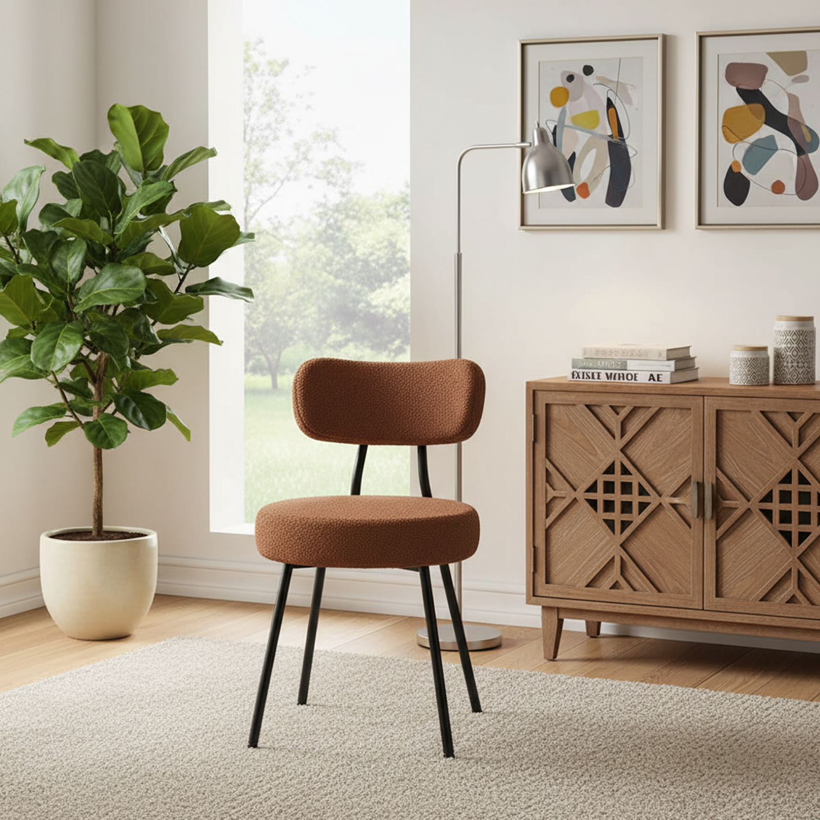 WELAKA Chairs - Golden brown #31954 - Image 2