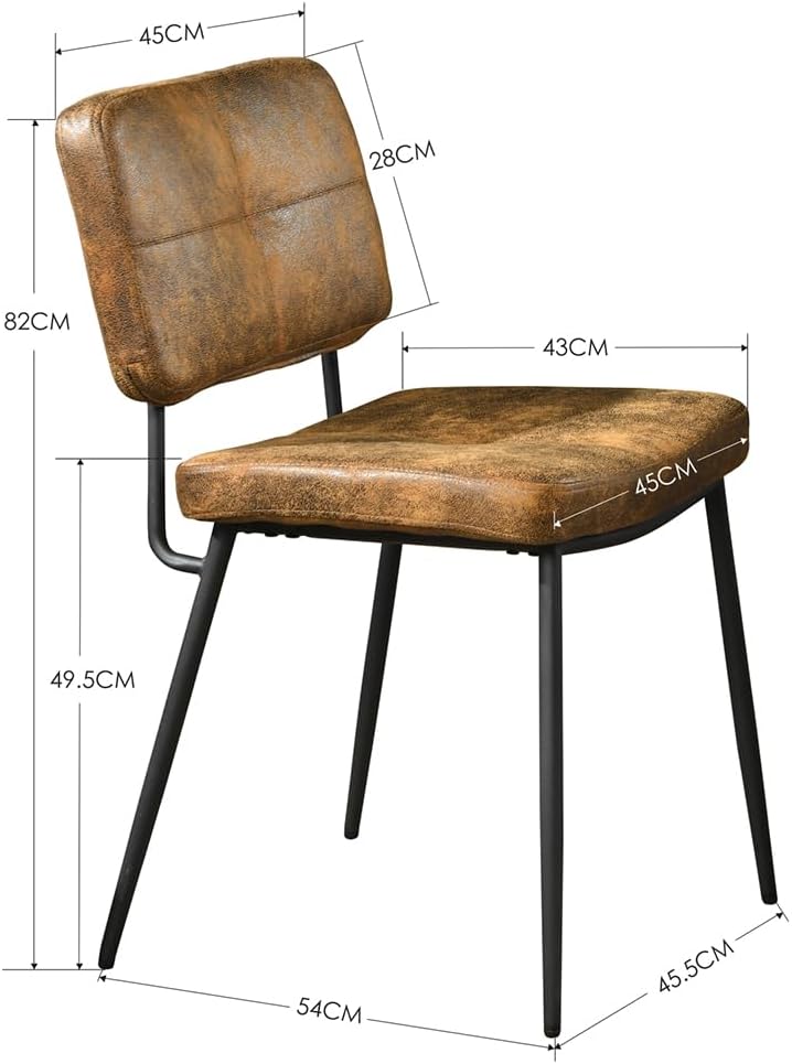 WELAKA Chairs - Brown #31952 - Image 4