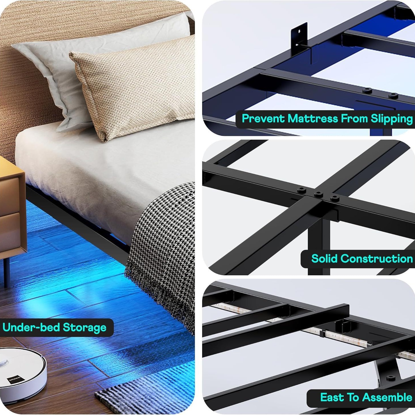 WILMA Beds - Black #31965 - Image 3