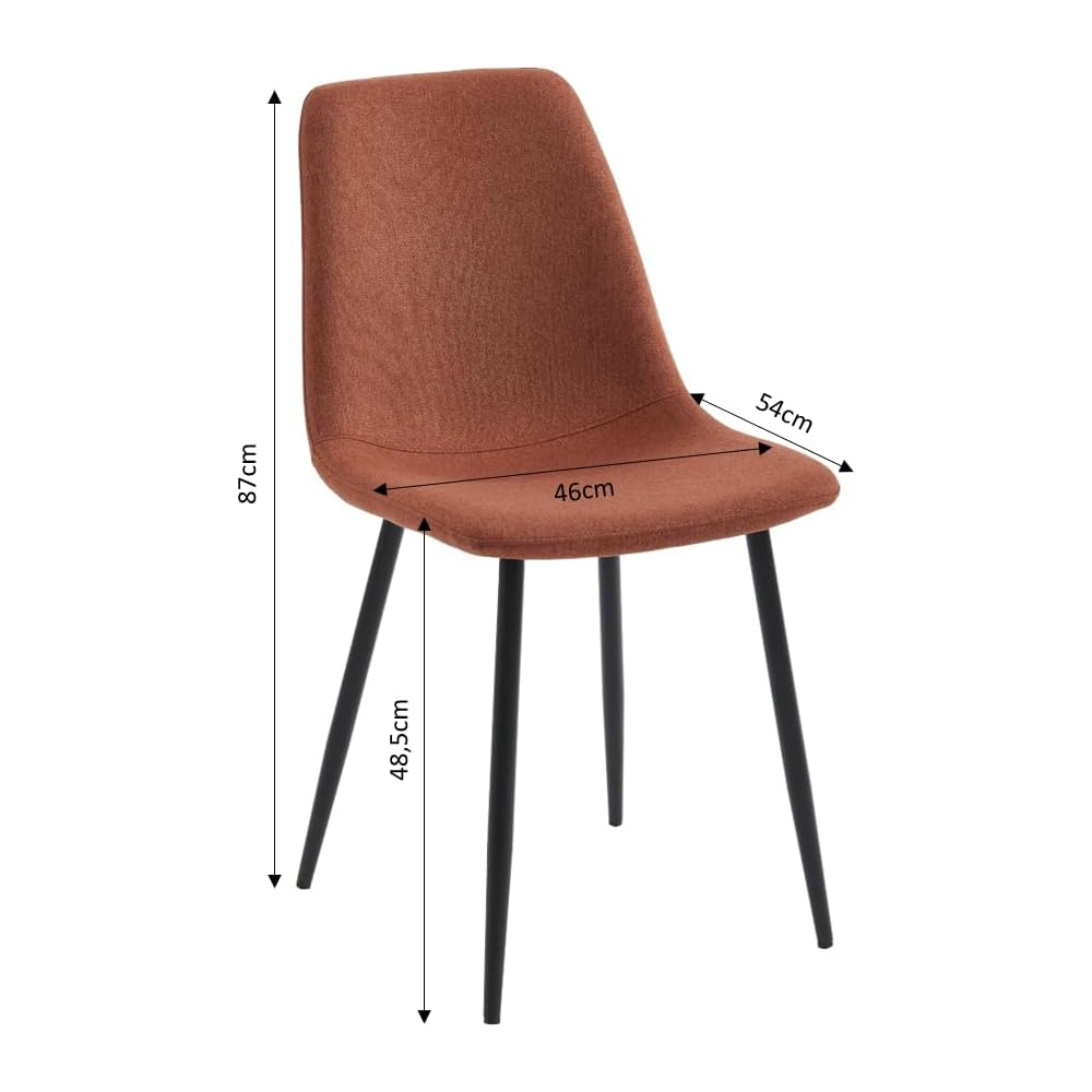 WELAKA Chairs - Wine Red #31982 - Image 5