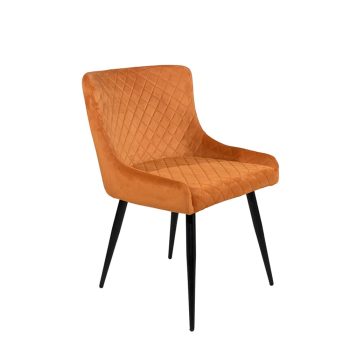 WELAKA Chairs -  Deep brownish red #311004
