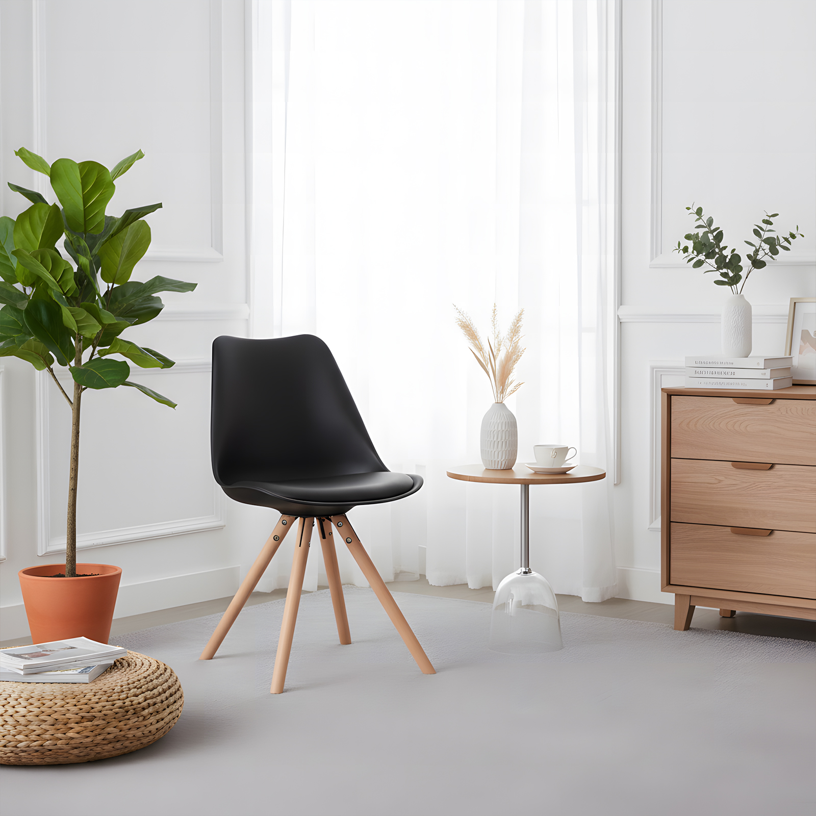 OSTEEN Chairs - Black #31753 - Image 2