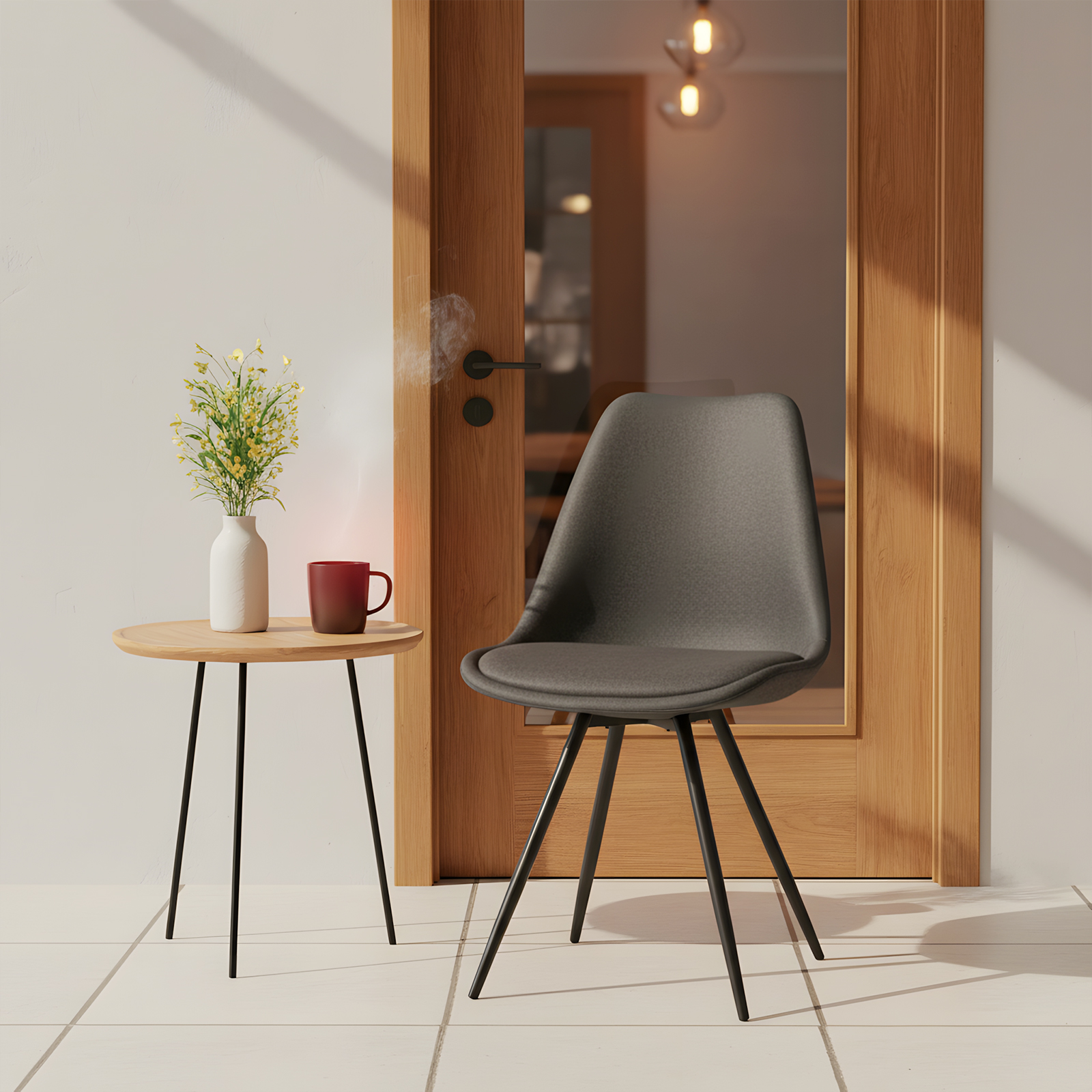 OSTEEN Chairs - Dark grey #31781 - Image 2