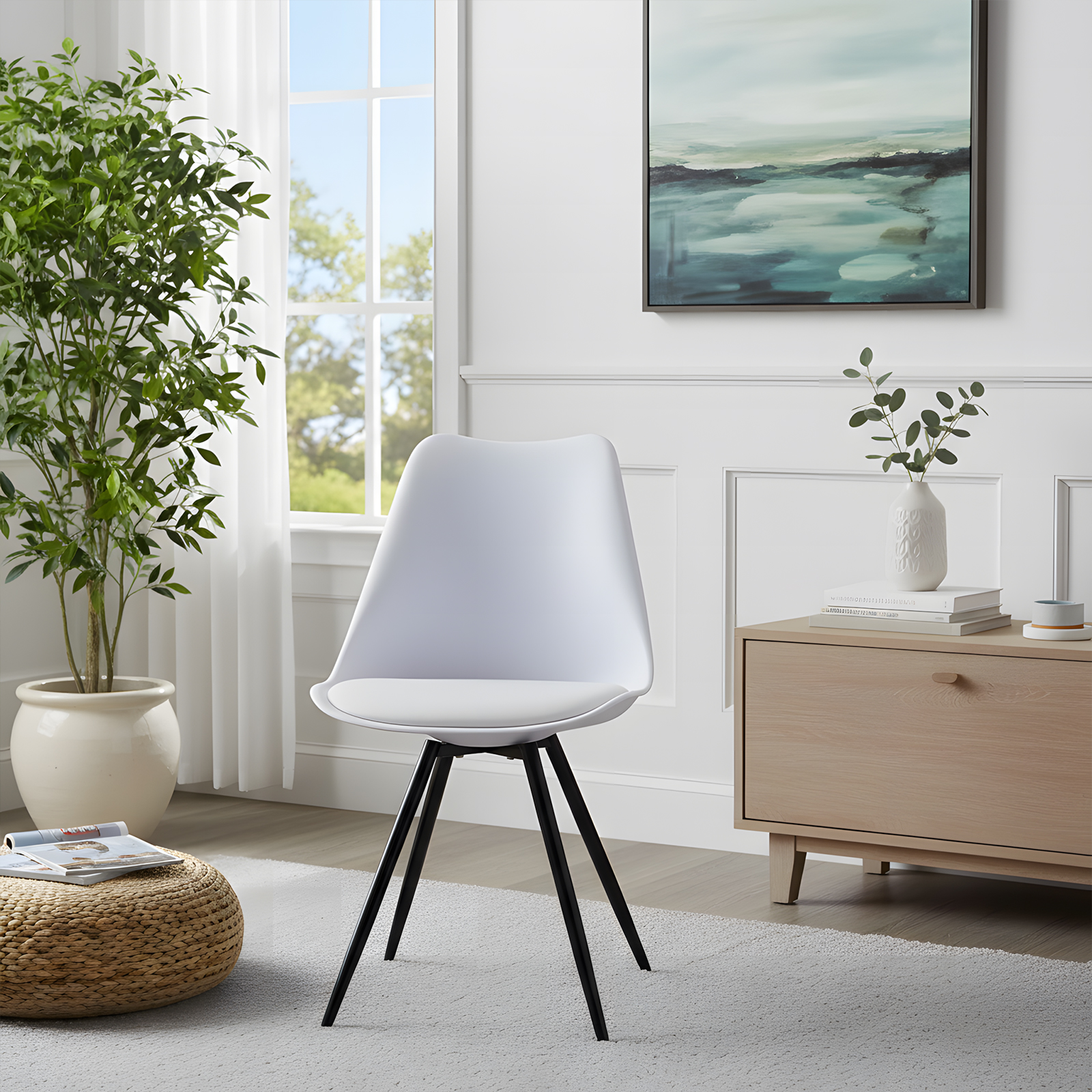 OSTEEN Chairs - White #31765 - Image 2