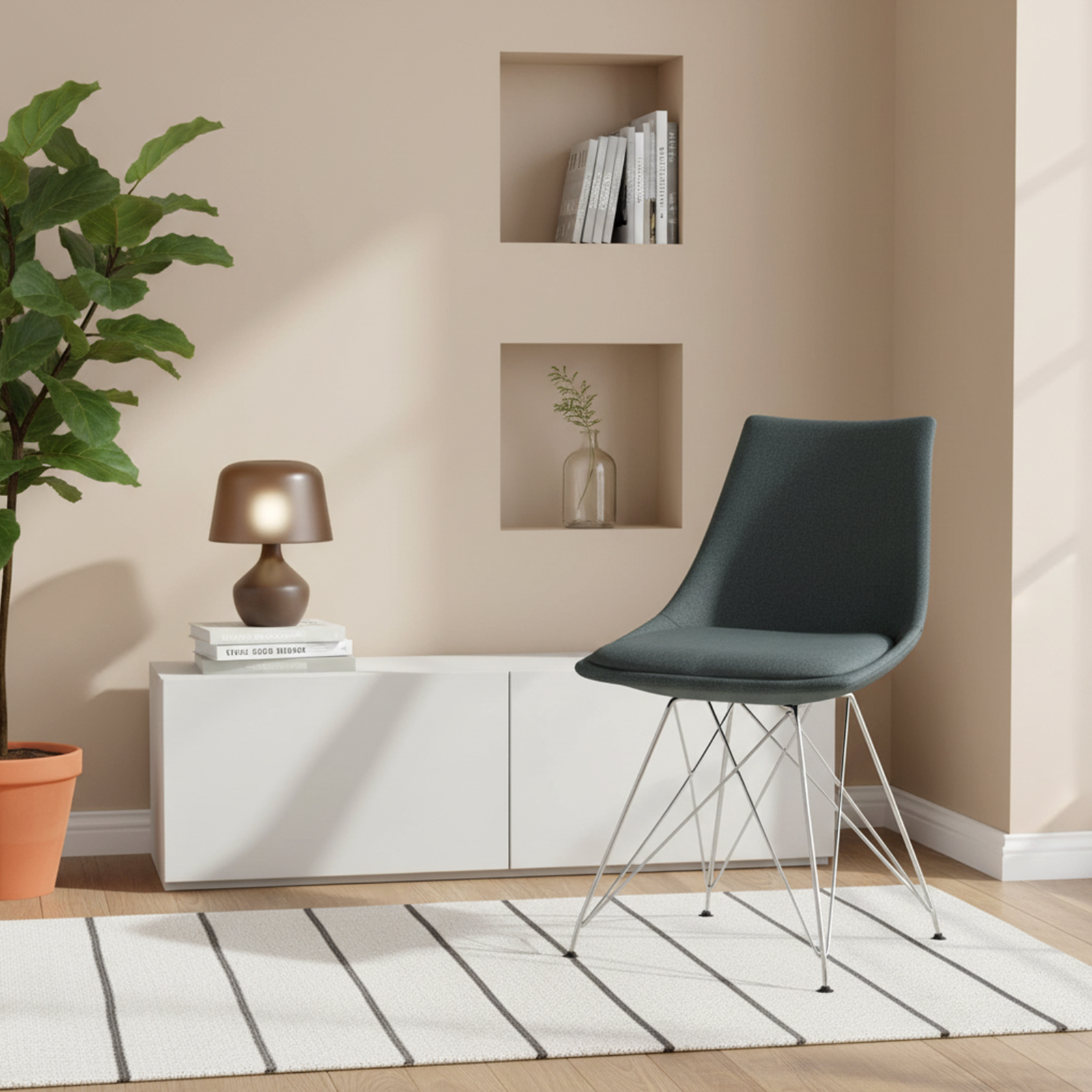 OSTEEN Chairs - Dark grey #31718 - Image 2