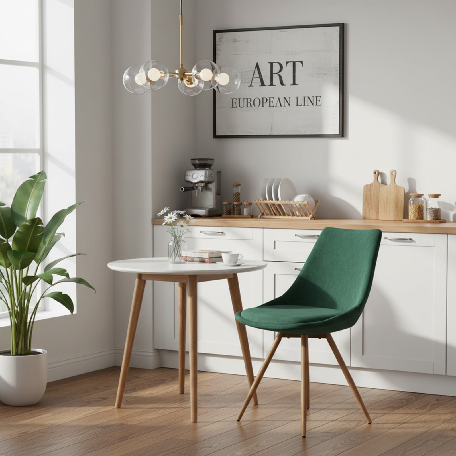 OSTEEN Chairs - Deep Green #31799 - Image 2