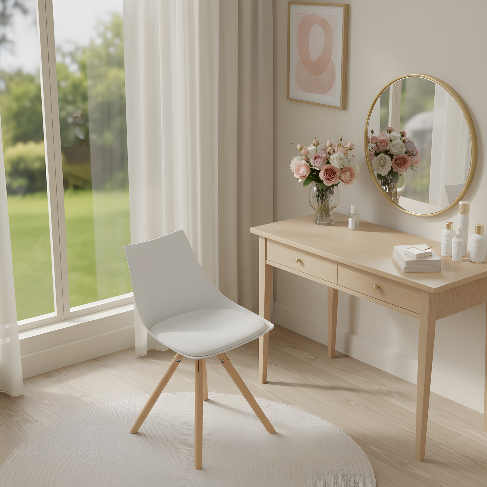 OSTEEN Chairs - White #31742 - Image 2