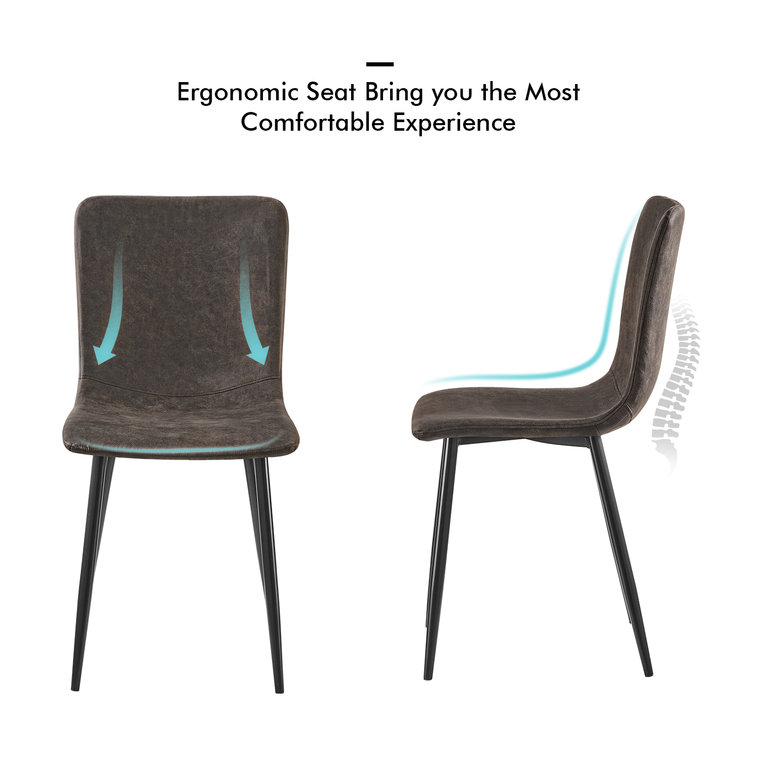 NEWALD Chairs - Black #31409 - Image 3