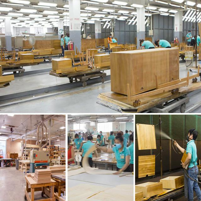 Preparation for delivery of home furnishing products